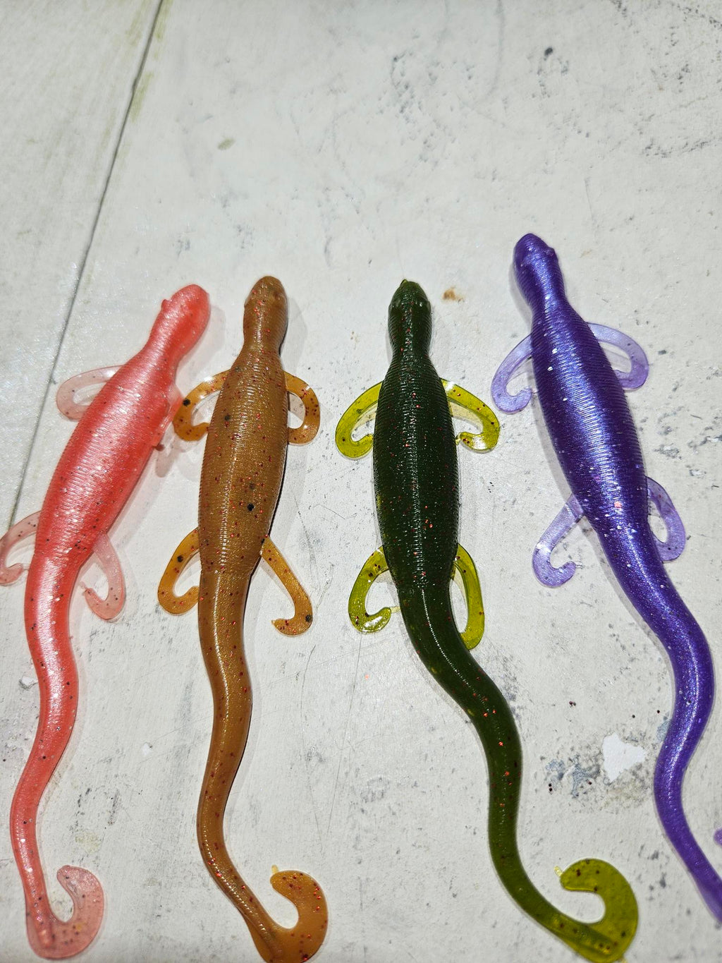 4.5" Lizard Bait - Pack of 8