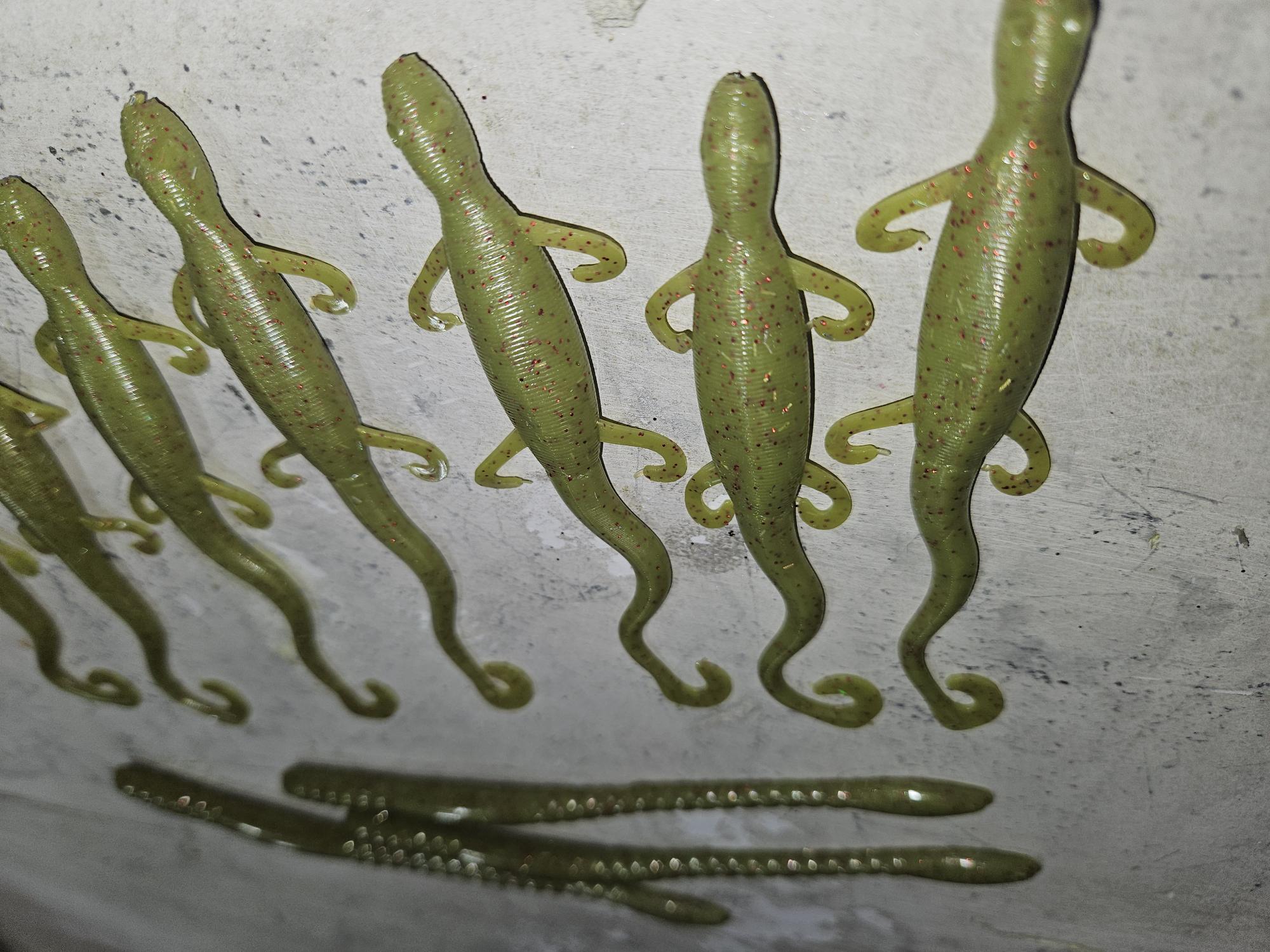 4.5" Lizard Bait - Pack of 8