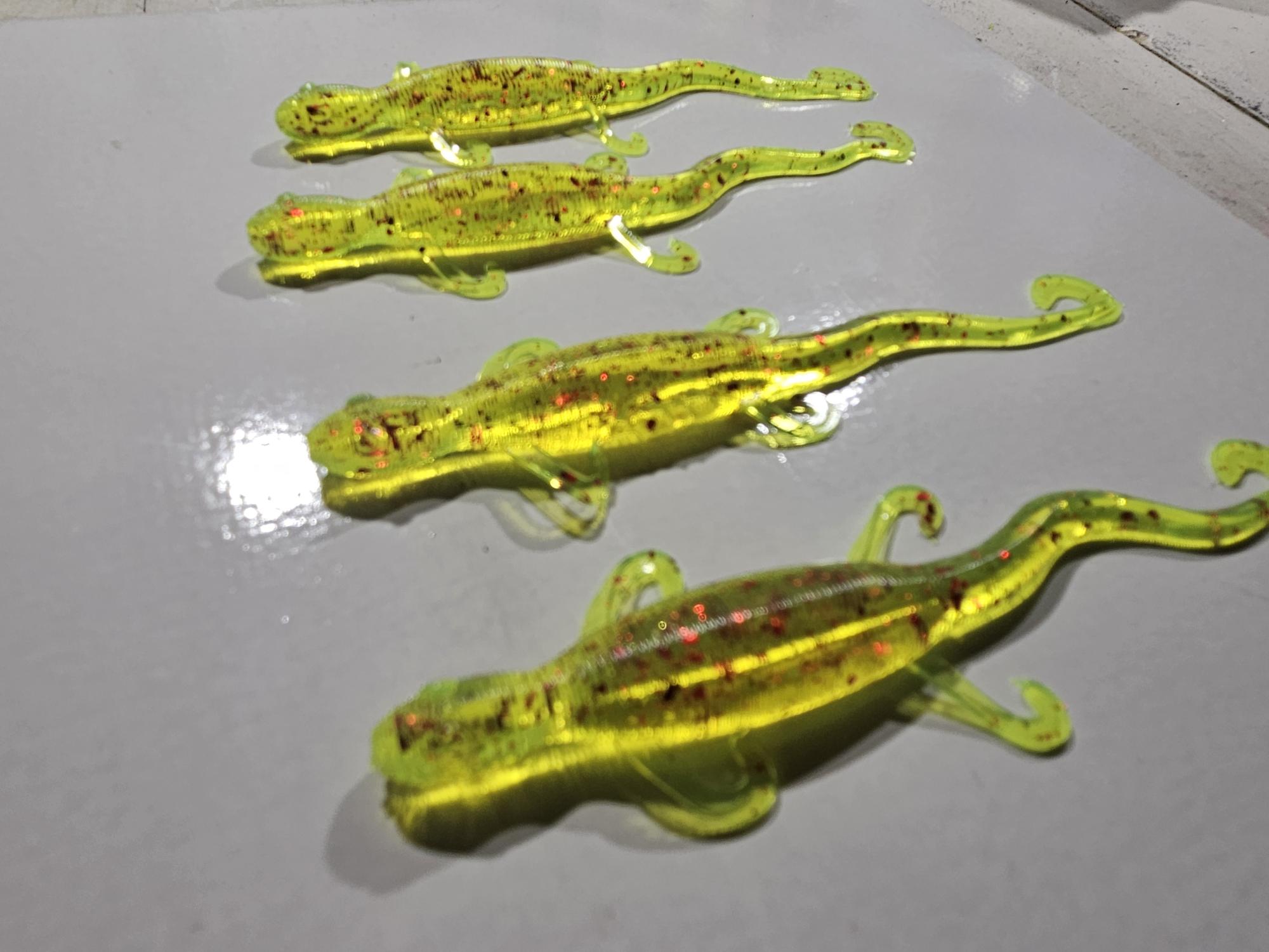 4.5" Lizard Bait - Pack of 8