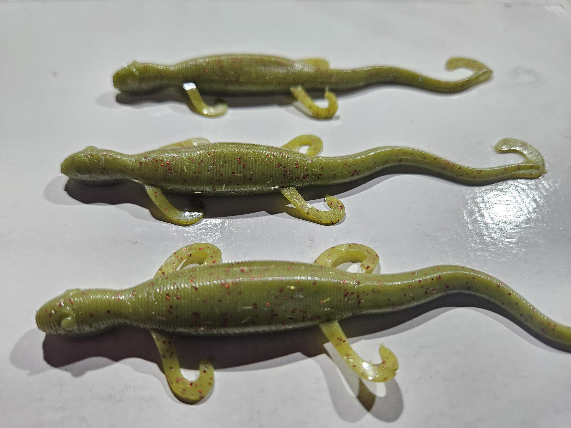 4.5" Lizard Bait - Pack of 8